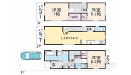 貸家間取り図面