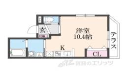 メゾン・ソレイユ稲荷間取り図面