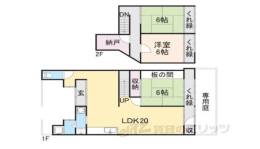 貸家間取り図面