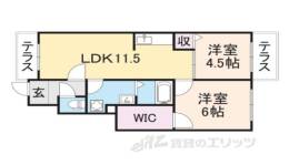 アンジョレット間取り図面