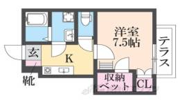 ハイツ華優間取り図面