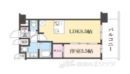 プレサンス尼崎アルモナ間取り図面