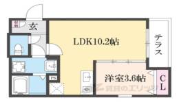 ジーメゾン枚方走谷ルクシエ間取り図面