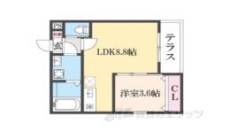 ジーメゾン枚方走谷ルクシエ間取り図面