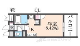 エクシード武庫之荘２間取り図面