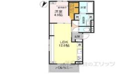 プレジール西堤２間取り図面