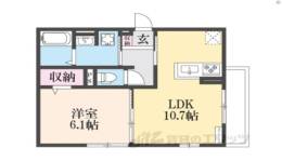 ＧＲＡＭＭ御陵Ａ間取り図面