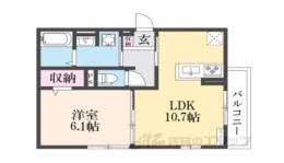 ＧＲＡＭＭ御陵Ａ間取り図面