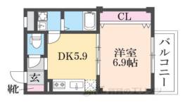 ＭＫコート立花間取り図面