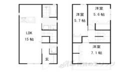 貸家間取り図面