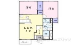 サニークアイエット２間取り図面