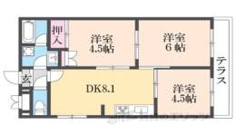 エルベコート東園田間取り図面