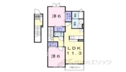 エアリースクエアＢ間取り図面