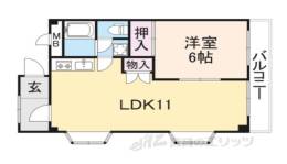 レジデンス大島間取り図面