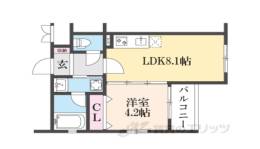 ベラジオレガシー西洞院松原間取り図面