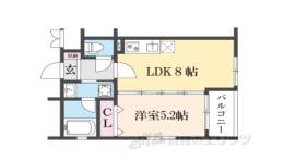 ベラジオレガシー西洞院松原間取り図面