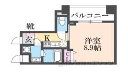 ファーストコート御池新町間取り図面