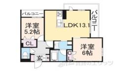 シャローム　岩田間取り図面