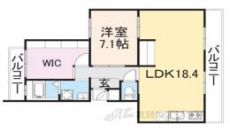 醍醐西市営住宅7棟間取り図面
