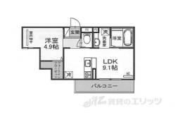 グリューネ武庫之荘間取り図面