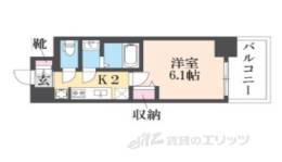 プレサンス大津京町ベルリーヴァ間取り図面