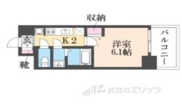 プレサンス大津京町ベルリーヴァ間取り図面