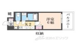 プレサンス大津京町ベルリーヴァ間取り図面