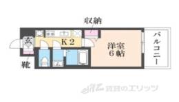 プレサンス大津京町ベルリーヴァ間取り図面