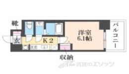 プレサンス大津京町ベルリーヴァ間取り図面