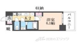 プレサンス大津京町ベルリーヴァ間取り図面