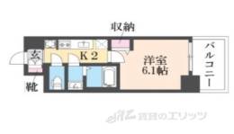 プレサンス大津京町ベルリーヴァ間取り図面