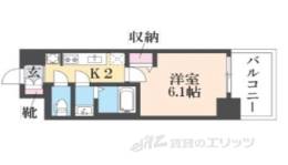 プレサンス大津京町ベルリーヴァ間取り図面