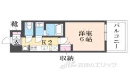 プレサンス大津京町ベルリーヴァ間取り図面