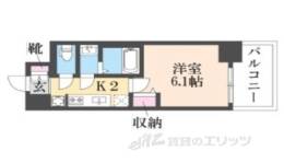 プレサンス大津京町ベルリーヴァ間取り図面