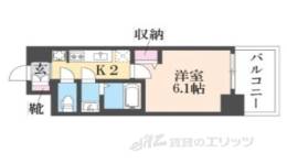 プレサンス大津京町ベルリーヴァ間取り図面