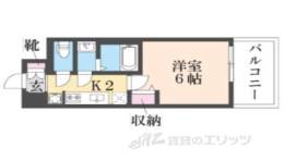 プレサンス大津京町ベルリーヴァ間取り図面