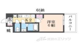 プレサンス大津京町ベルリーヴァ間取り図面