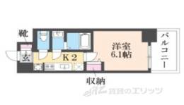 プレサンス大津京町ベルリーヴァ間取り図面