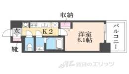 プレサンス大津京町ベルリーヴァ間取り図面