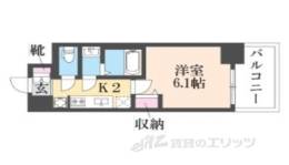 プレサンス大津京町ベルリーヴァ間取り図面
