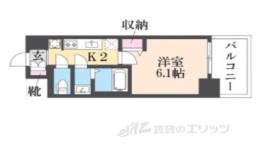 プレサンス大津京町ベルリーヴァ間取り図面