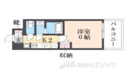 プレサンス大津京町ベルリーヴァ間取り図面