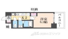 プレサンス大津京町ベルリーヴァ間取り図面