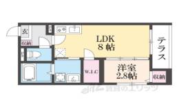 プランドール椥辻間取り図面