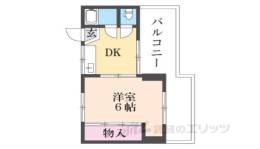 向川原土井マンション間取り図面