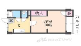 向川原土井マンション間取り図面