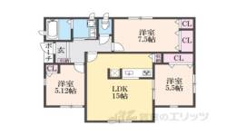 ユイメゾン四条間取り図面