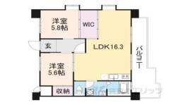 醍醐西市営住宅7棟間取り図面