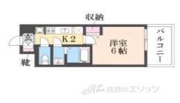プレサンス大津京町ベルリーヴァ間取り図面