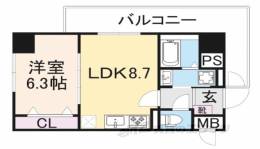 プラチナコート２間取り図面